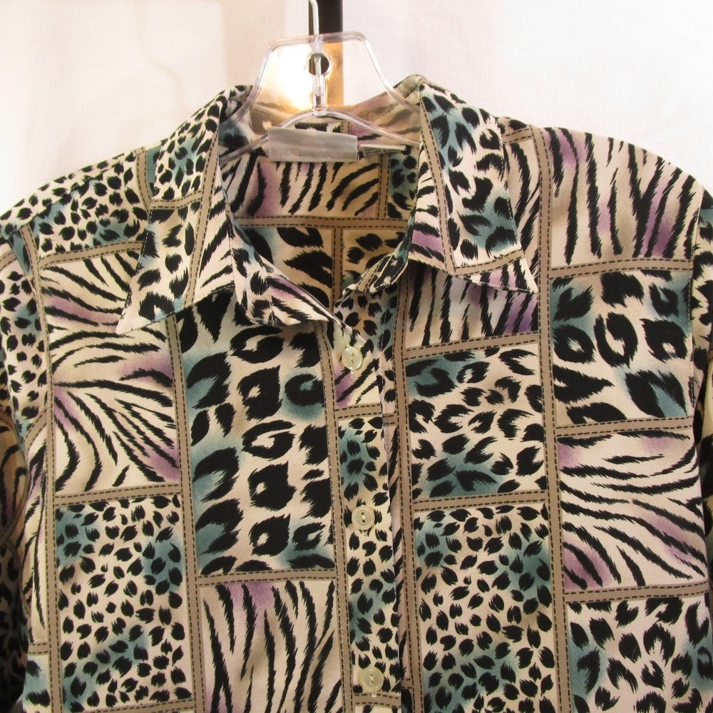 Alfred Dunner Petite long sleeve blouse (0054)
